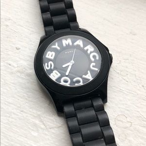 Marc by Marc Jacobs Sloane Watch (Black)